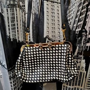 Black &White purse